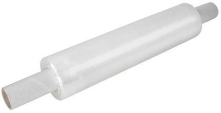 Hand pallet wraps 1 X ROLLS EXTENDED CORE CLEAR 23MU (EXTRA HEAVY DUTY)